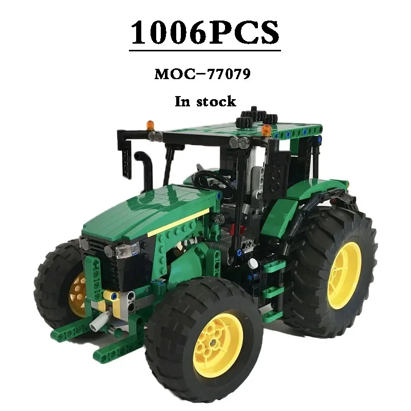 Heavy Equipment Lego - MOC-77079 & 6130R Tractor Mechanical Car