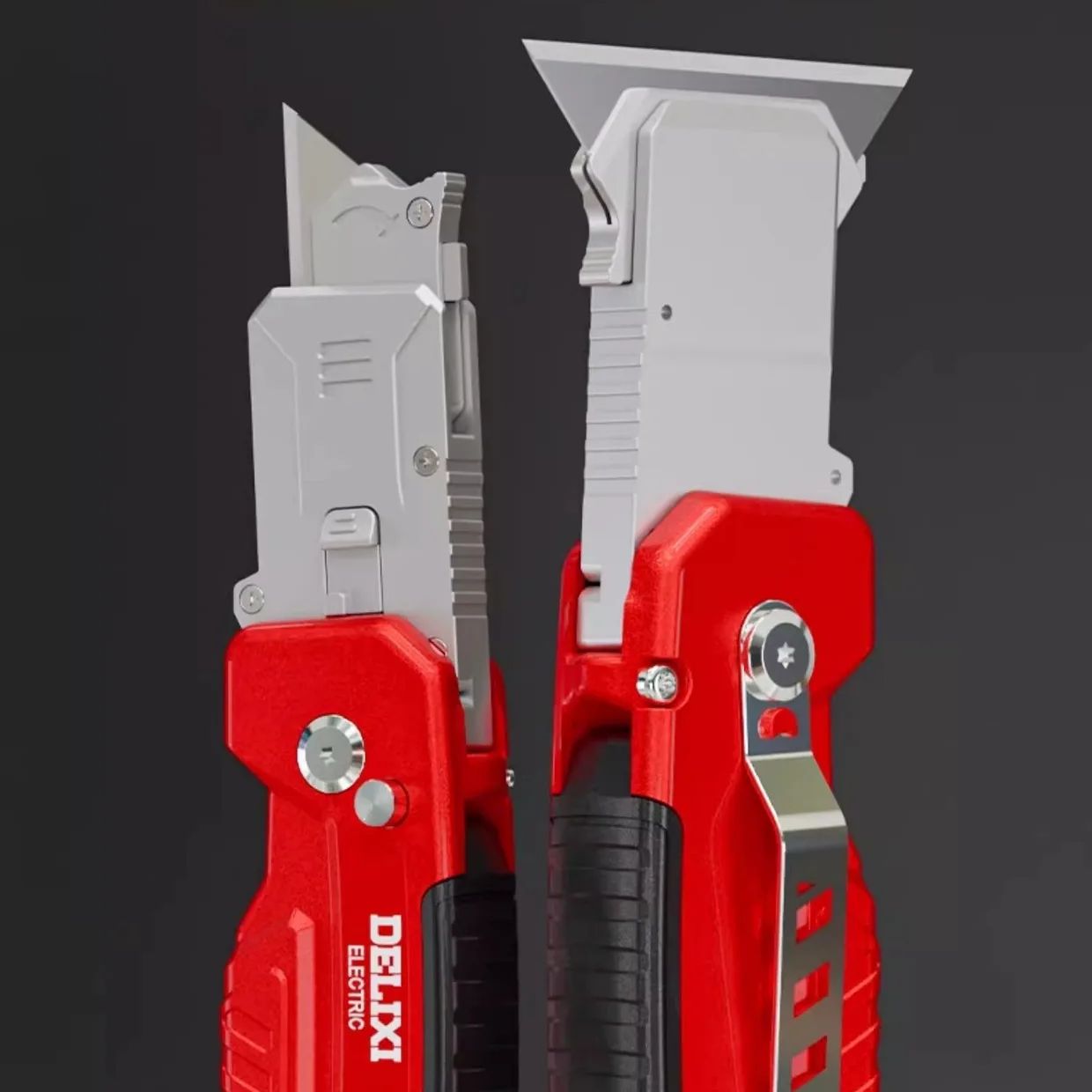 Heavy Equipment Blade - Utility Spatula Folding Dual Purpose Cable