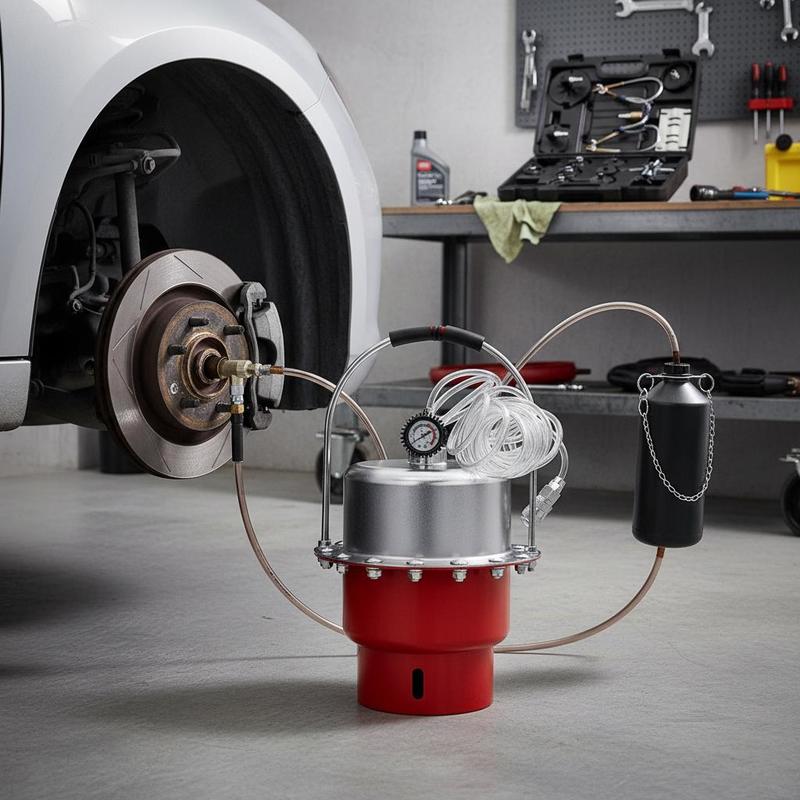 Heavy Equipment Garage - Brake Fluid Exchanger 5L For Auto