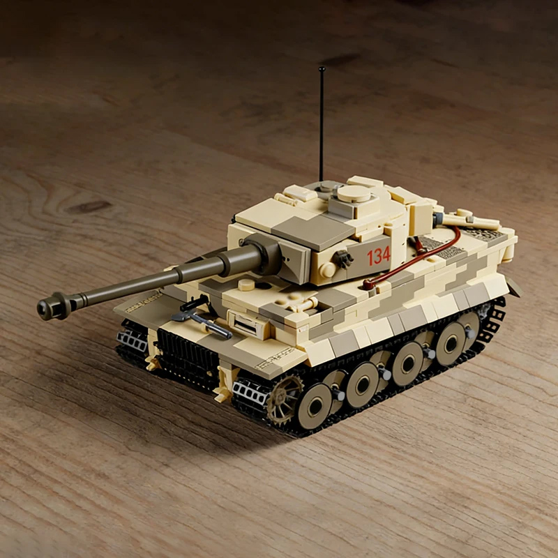 Heavy Military Tank Model MOC  - Heavy Equipment Lego reseña y precio