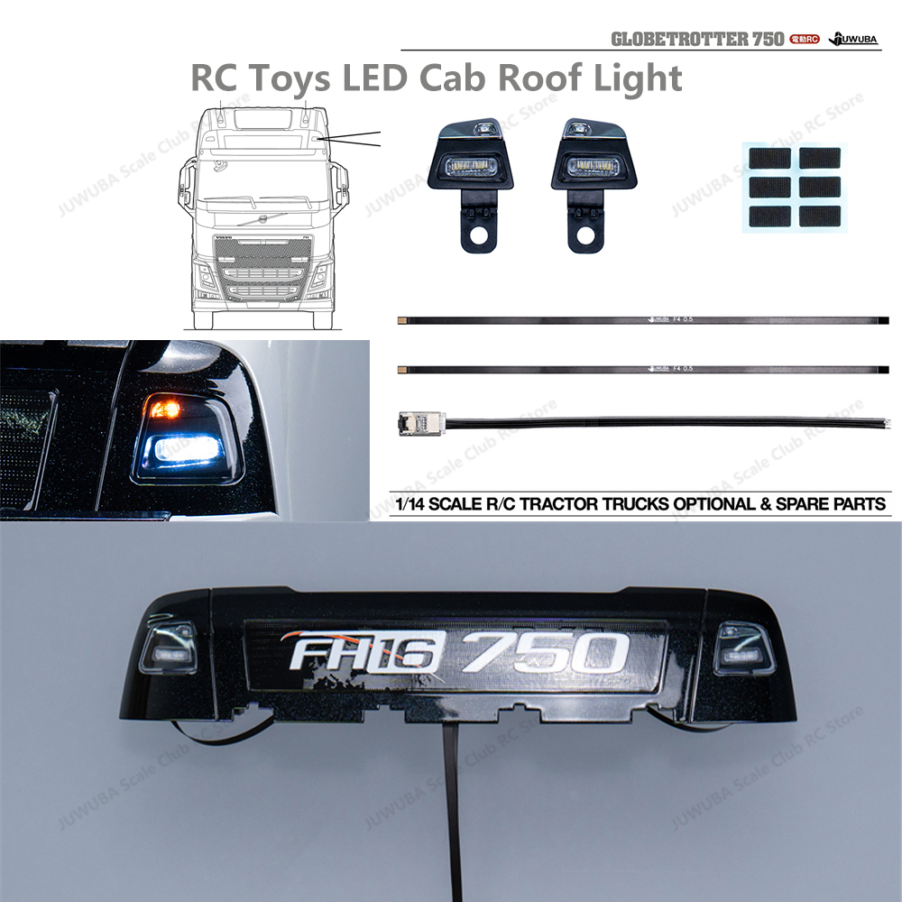 LED Cab Roof Light for Tamiya  - Heavy Equipment Volvo reseña y precio