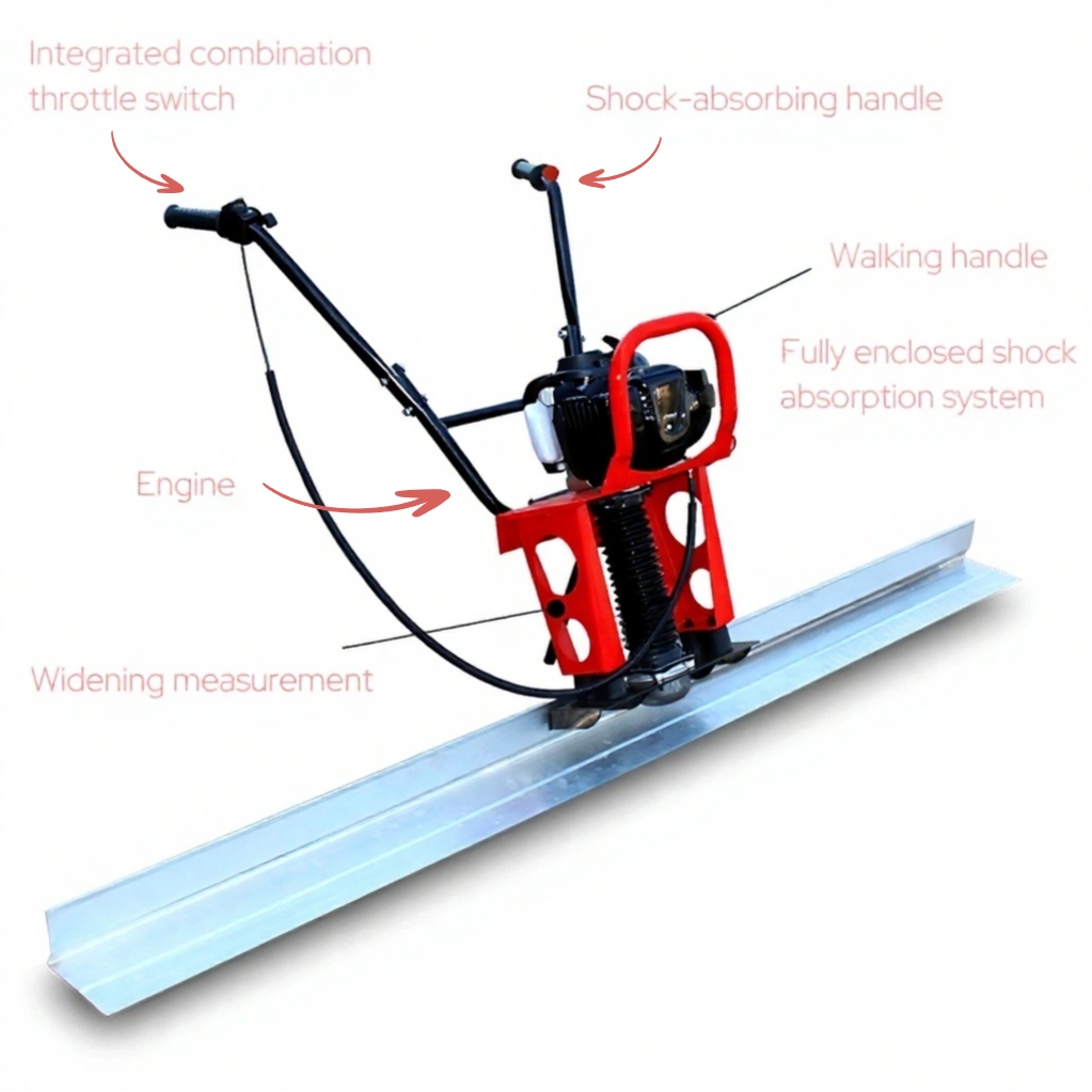 Concrete Leveling Ruler Electr - Concrete Screed Vibrator reseña y precio