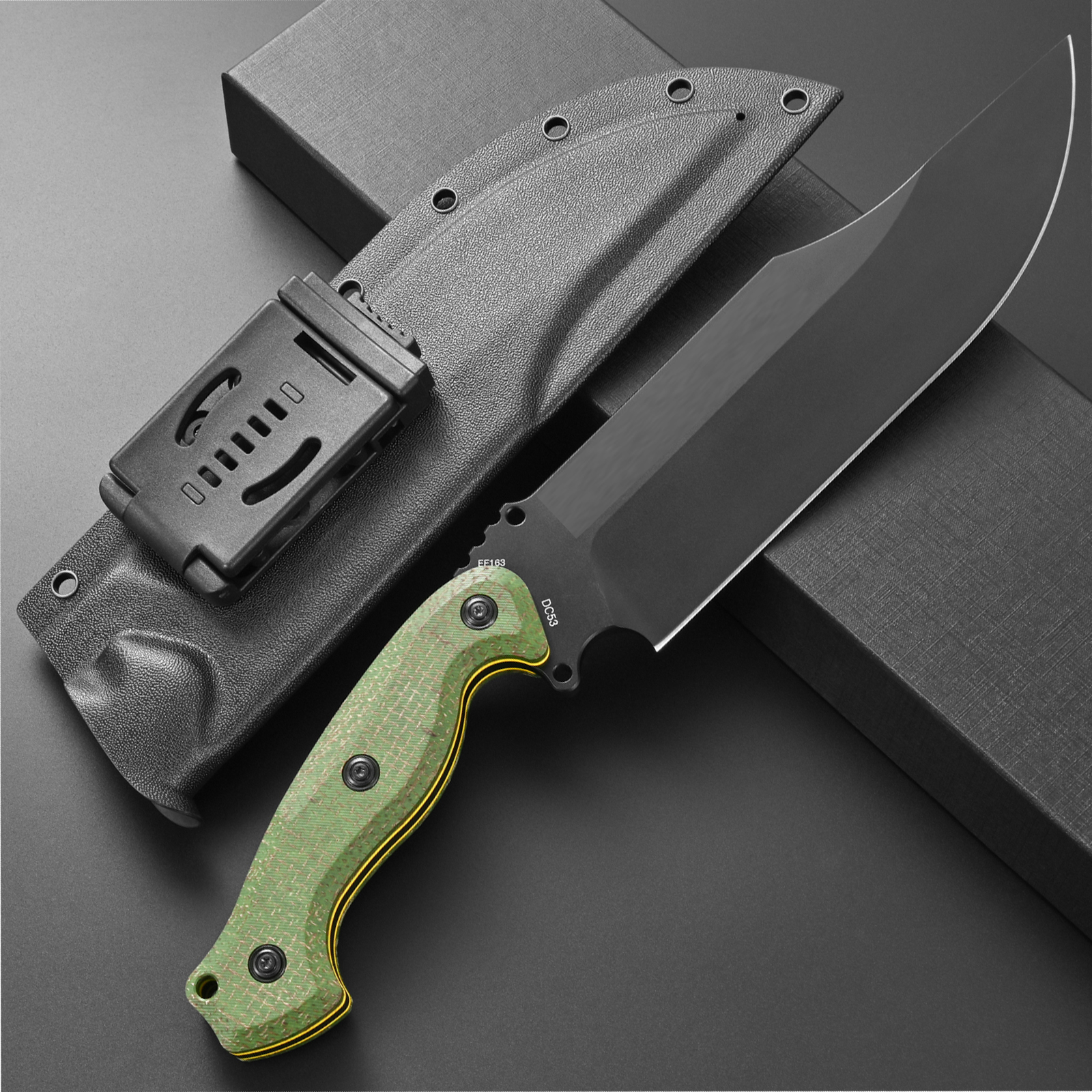 Eafengrow EF163 Fixed Blade Kn - Heavy Equipment Blade reseña y precio