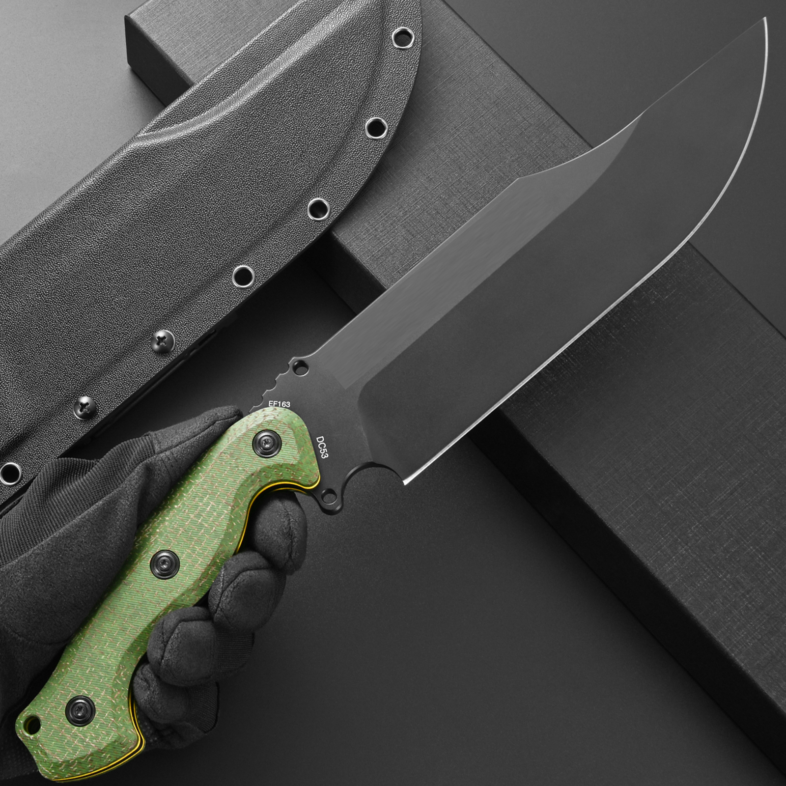 Eafengrow EF163 Fixed Blade Kn - Heavy Equipment Blade reseña y precio