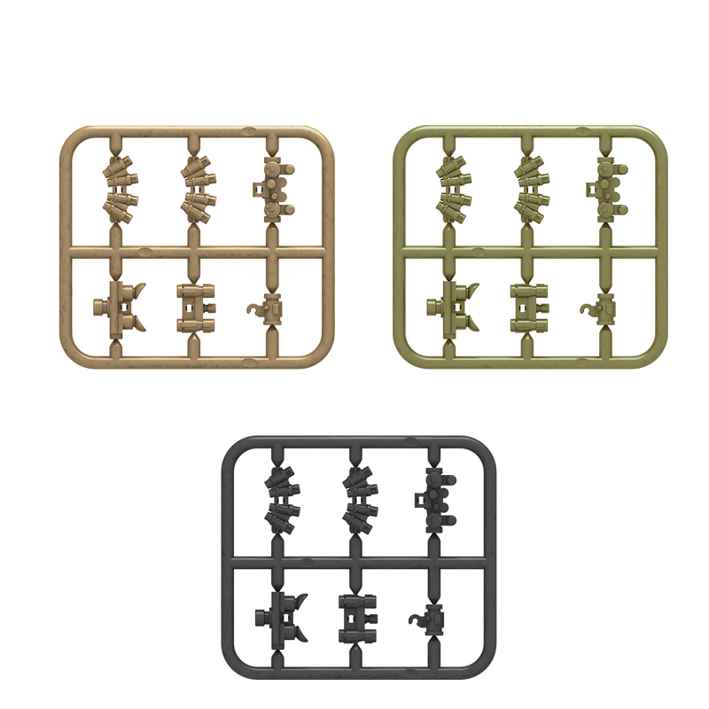10pcs/lot Military Assembly Bu - Heavy Equipment Lego reseña y precio