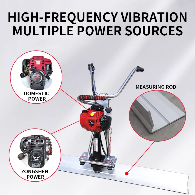 Concrete Vibrating Screed, Ele - Concrete Screed Vibrator reseña y precio