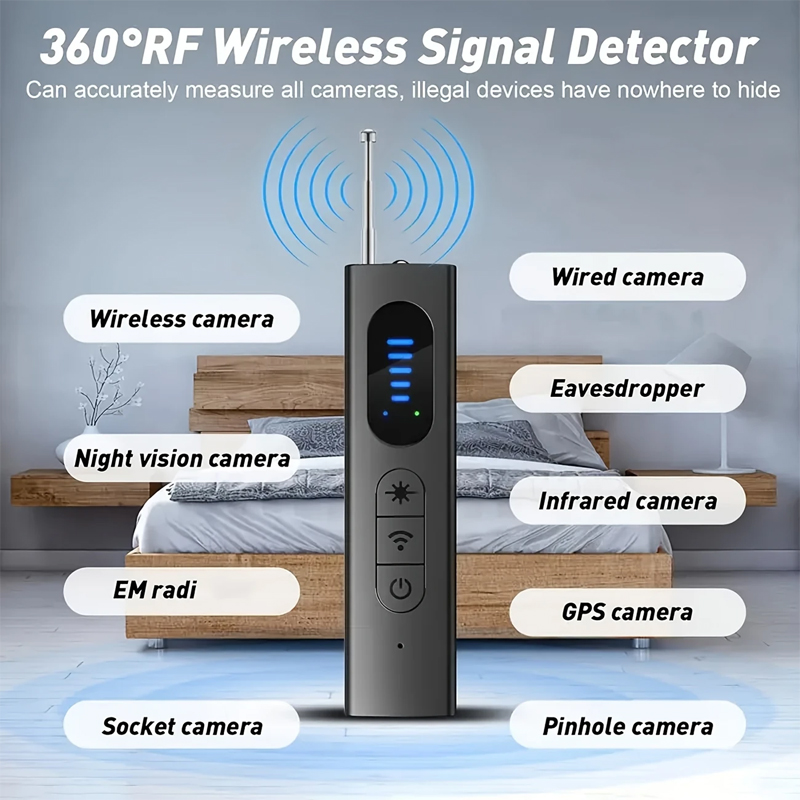 Hidden Camera Detector Anti-Sp - Heavy Equipment Gps Tracker reseña y precio