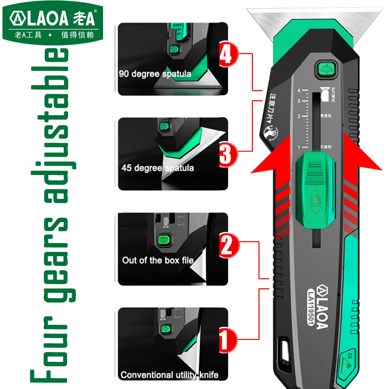 LAOA Four-speed deformation ut - Heavy Equipment Blade reseña y precio