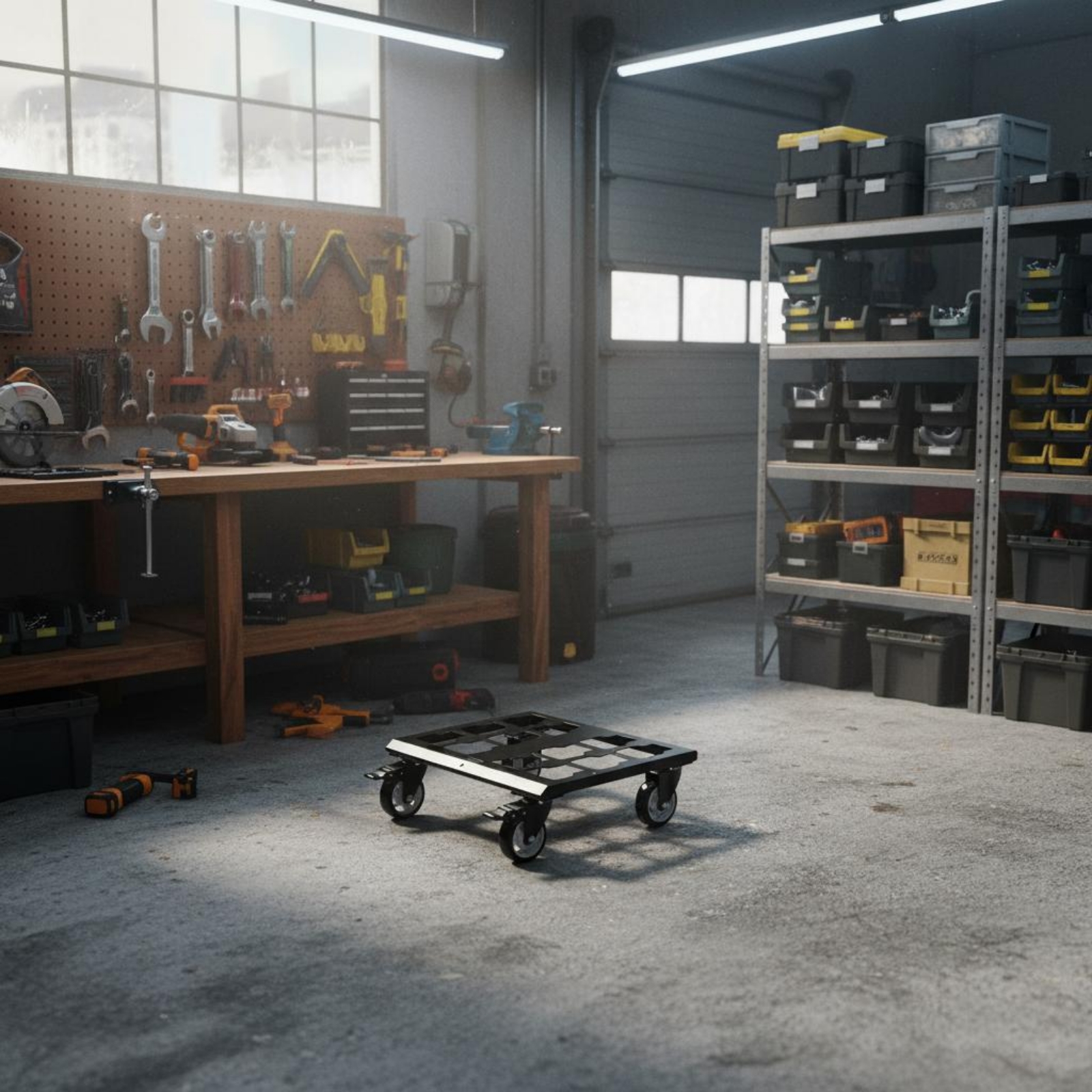 Toolbox Trolley with Brakes He - Heavy Equipment Garage reseña y precio