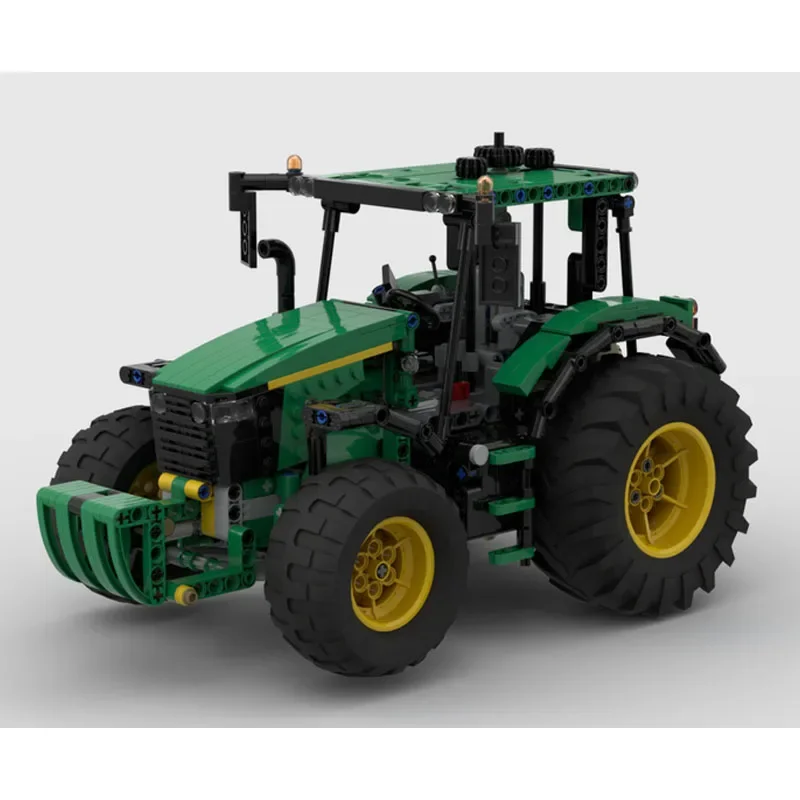 MOC-77079 & 6130R Tractor Mech - Heavy Equipment Lego reseña y precio