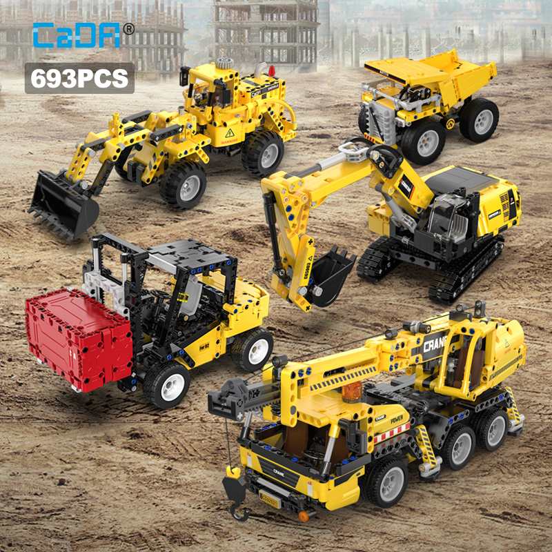 Cada 693Pcs City WheelLoader C - Heavy Equipment Lego reseña y precio