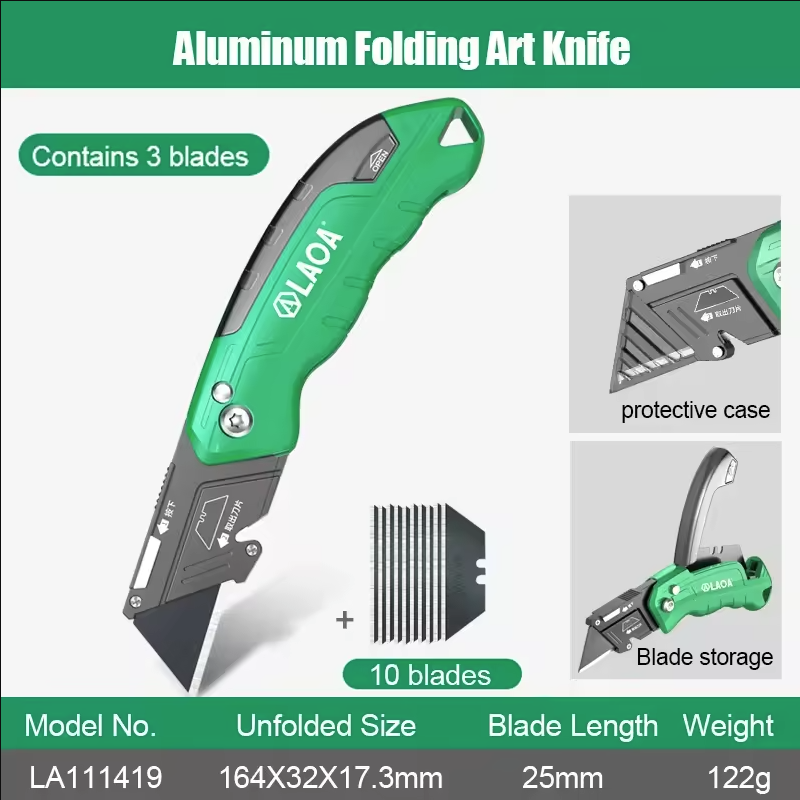 LAOA Heavy Duty Folding cuttin - Heavy Equipment Blade reseña y precio
