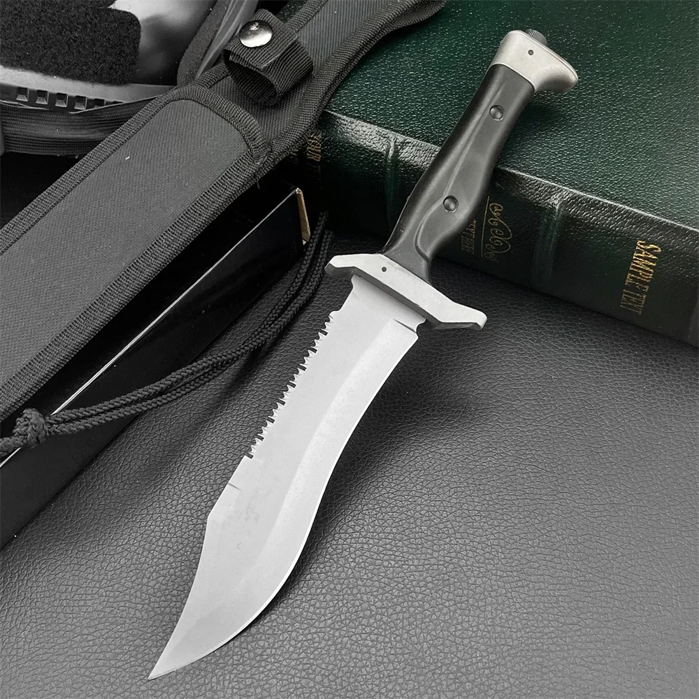 Heavy Duty Outdoor Survival Kn - Heavy Equipment Blade reseña y precio