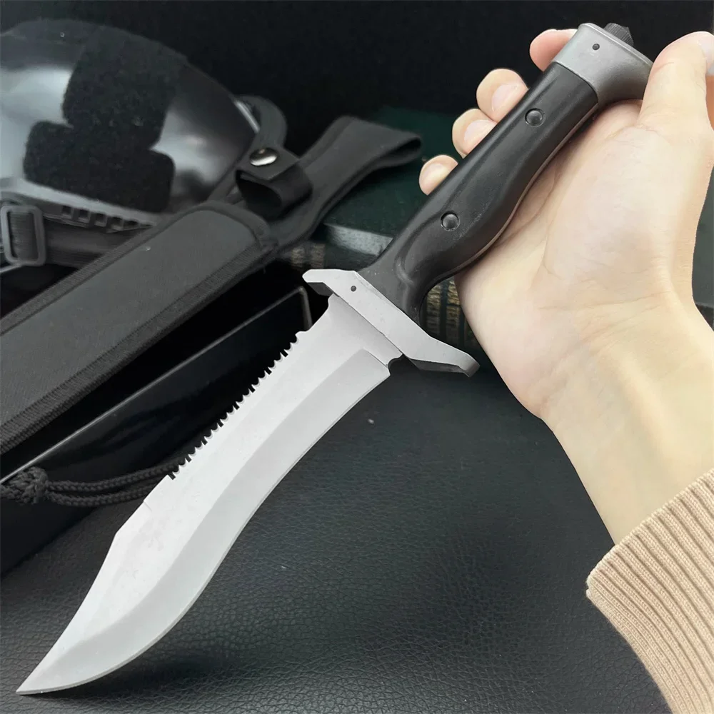 Heavy Duty Outdoor Survival Kn - Heavy Equipment Blade reseña y precio