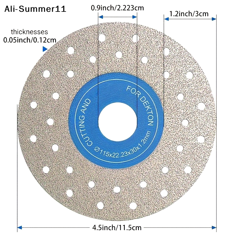 【A6L】1Pcs Wet And Dry Use For  - Heavy Equipment Blade reseña y precio