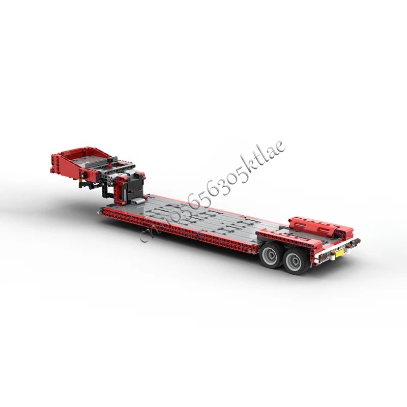 732 PCS MOC Transporter Goosen - Heavy Equipment Lego reseña y precio