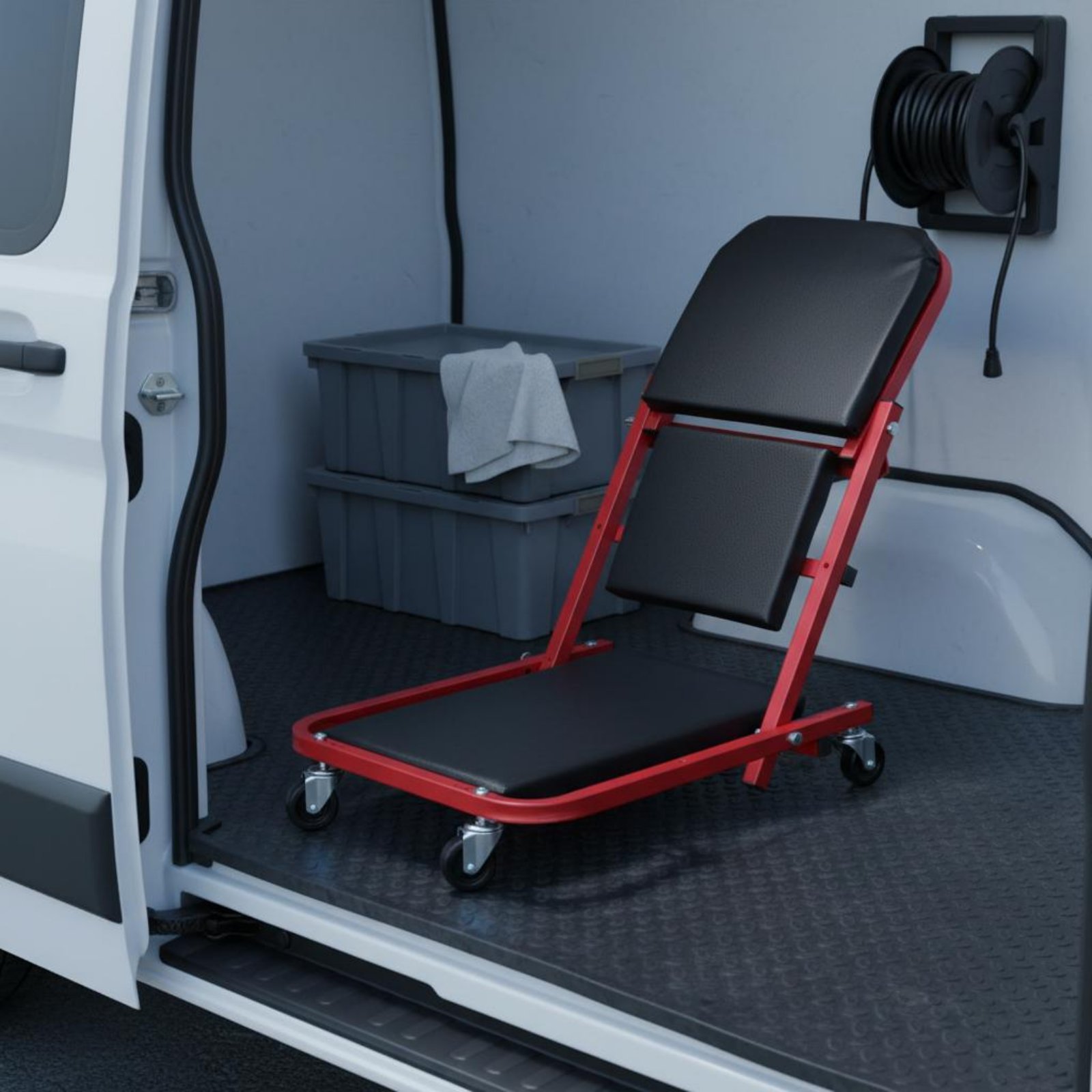 Folding Creeper Seat Foldable  - Heavy Equipment Garage reseña y precio