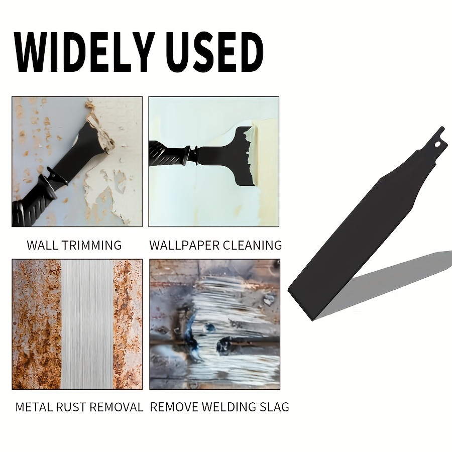 4-Piece Heavy-Duty Scraper and - Heavy Equipment Blade reseña y precio