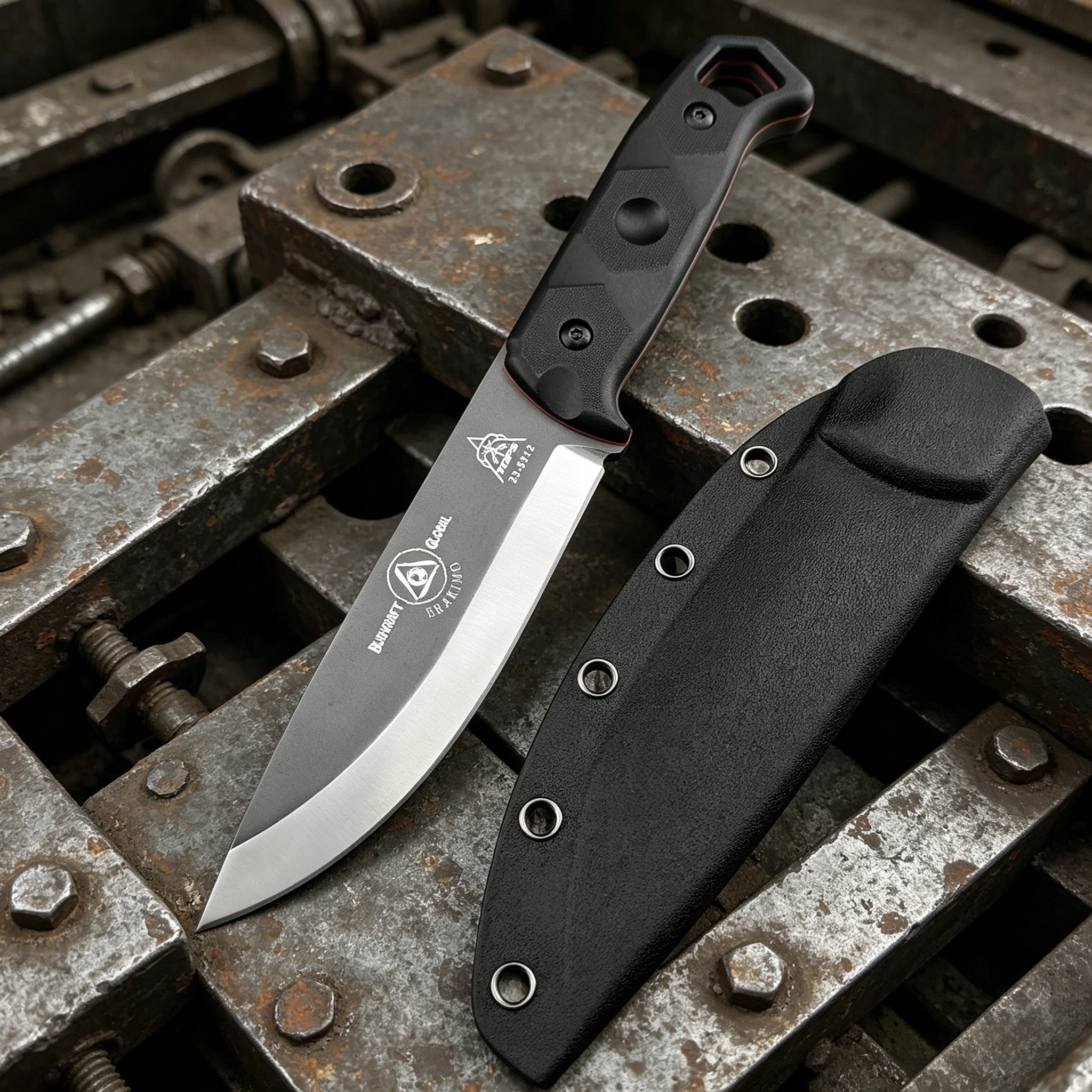 Outdoor Camping Fixed Blade Kn - Heavy Equipment Blade reseña y precio