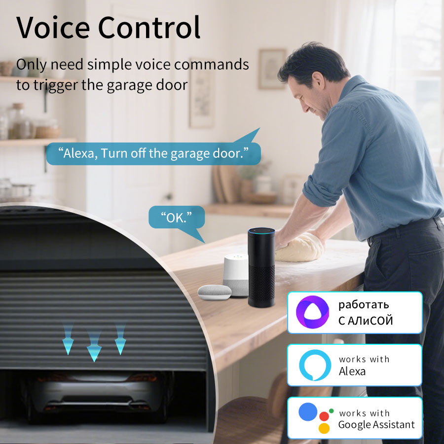 Tuya Smart WiFi or Zigbee Gara - Heavy Equipment Garage reseña y precio