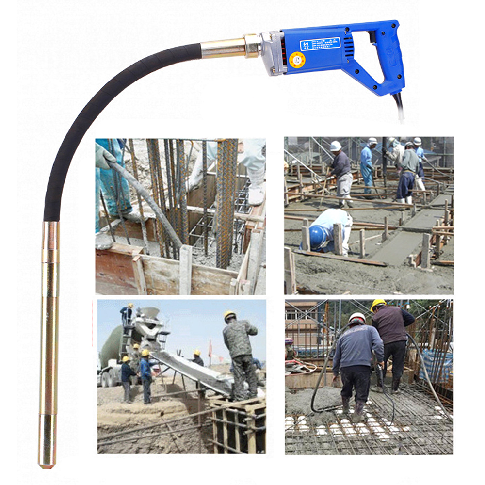 Electric Handhled Concrete Vib - Concrete Screed Vibrator reseña y precio