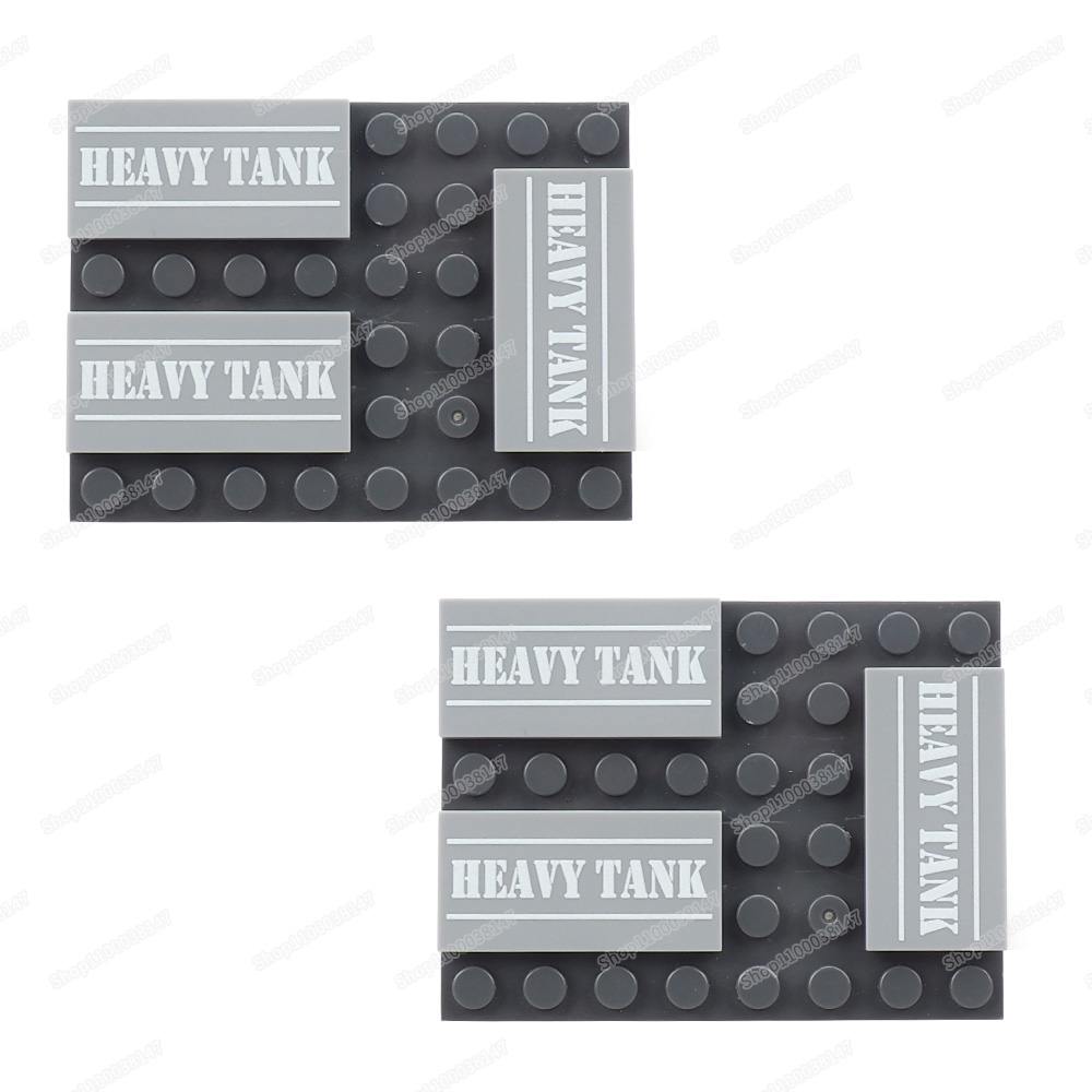 HEAVY TANK Pattern Building Bl - Heavy Equipment Lego reseña y precio