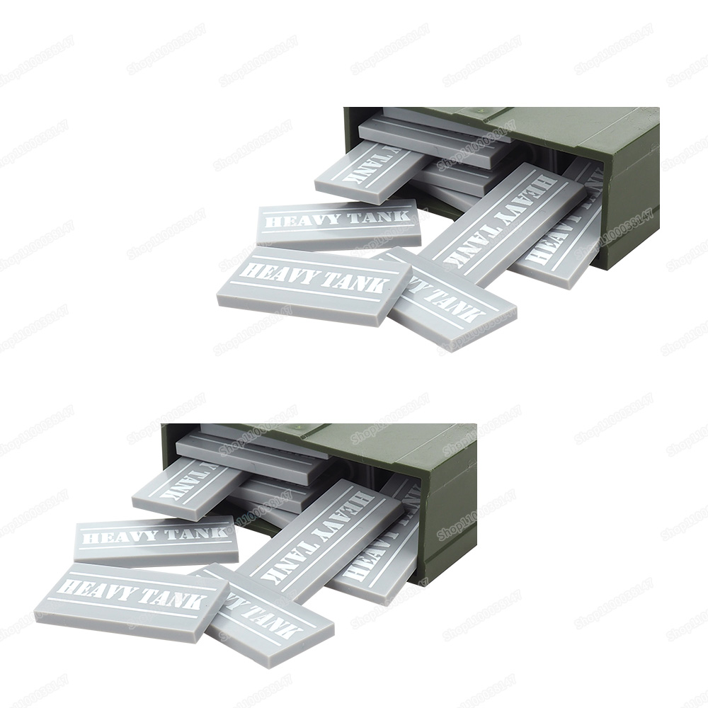 HEAVY TANK Pattern Building Bl - Heavy Equipment Lego reseña y precio