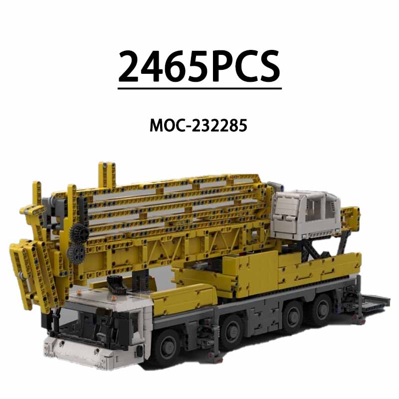 MOC-232285 Crane mk88 Heavy Eq - Heavy Equipment Lego reseña y precio