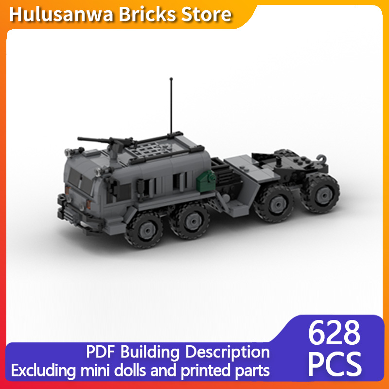 Military Heavy Truck Model MOC - Heavy Equipment Lego reseña y precio
