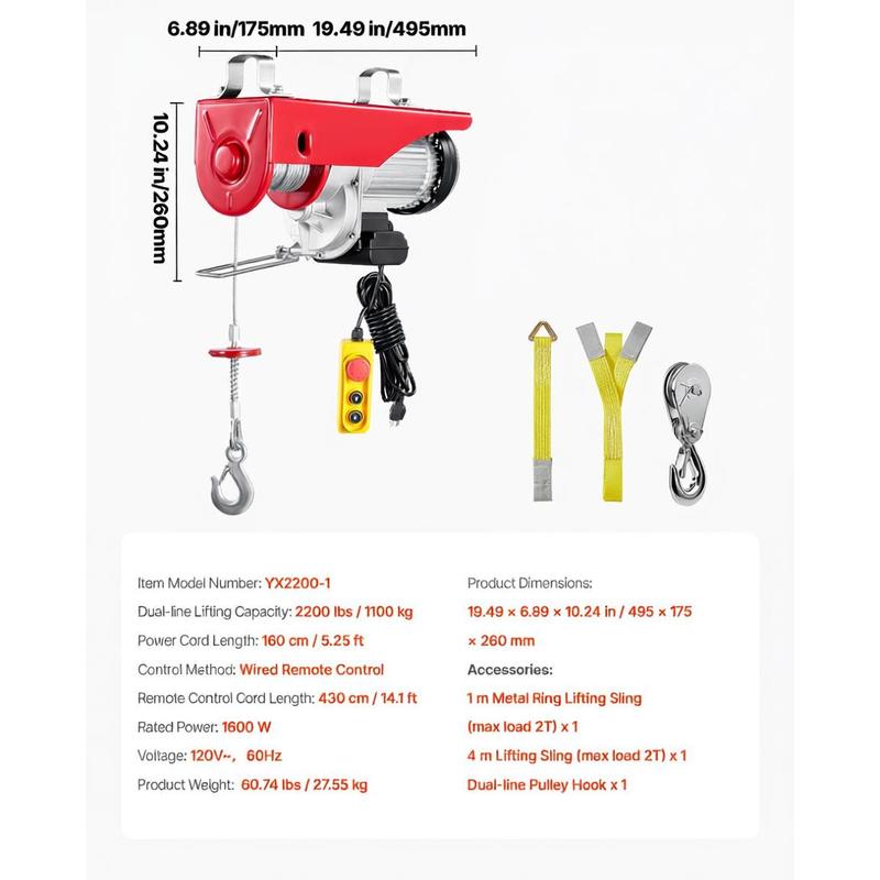 High Capacity Power Winch 2200 - Heavy Equipment Garage reseña y precio