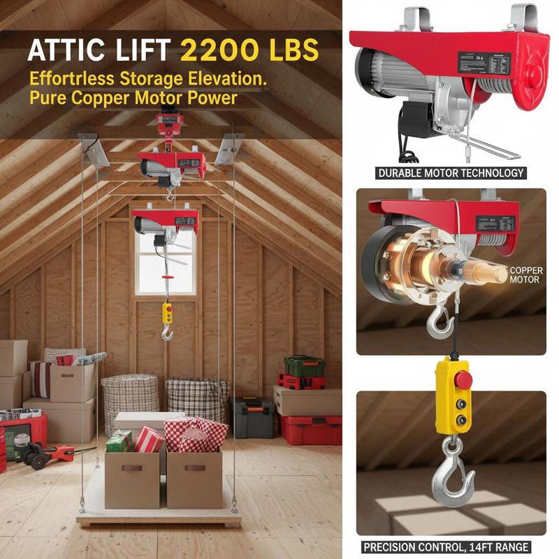 High Capacity Power Winch 2200 - Heavy Equipment Garage reseña y precio
