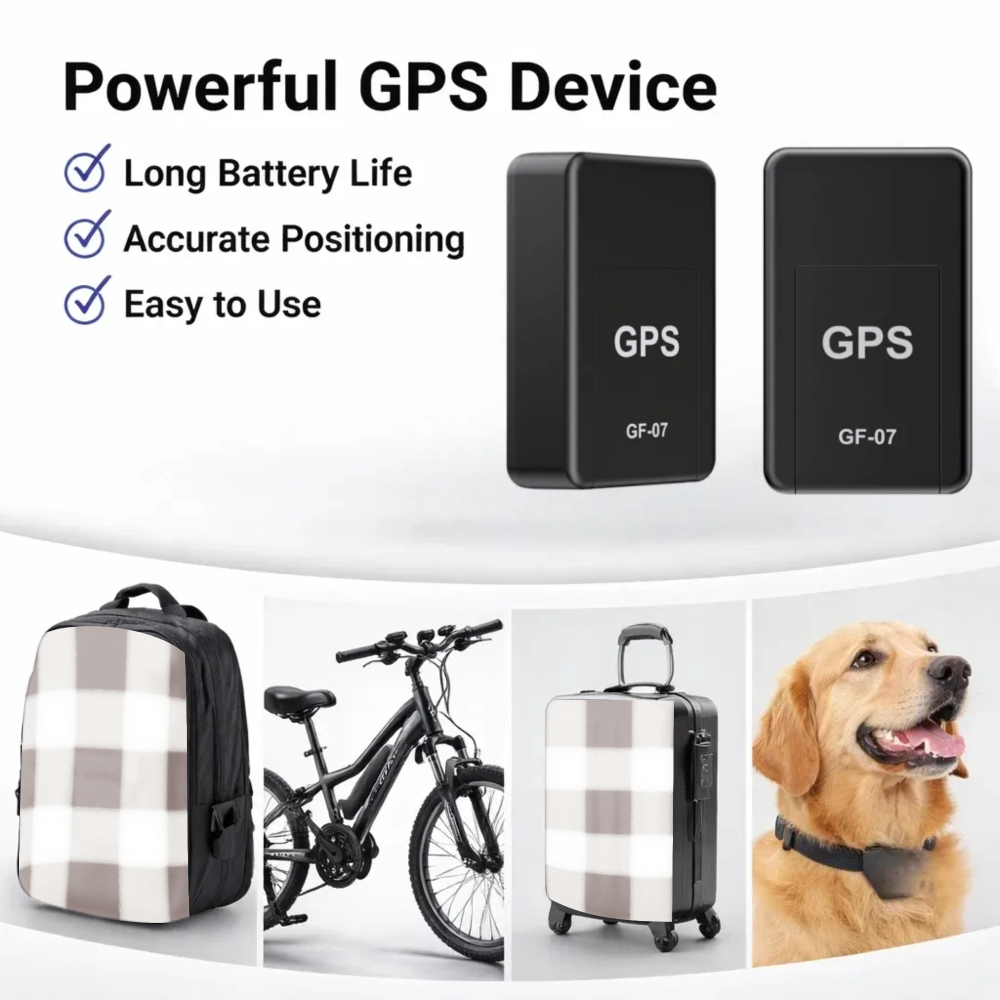 Gf07 Mini Car Gps Tracker Real - Heavy Equipment Gps Tracker reseña y precio