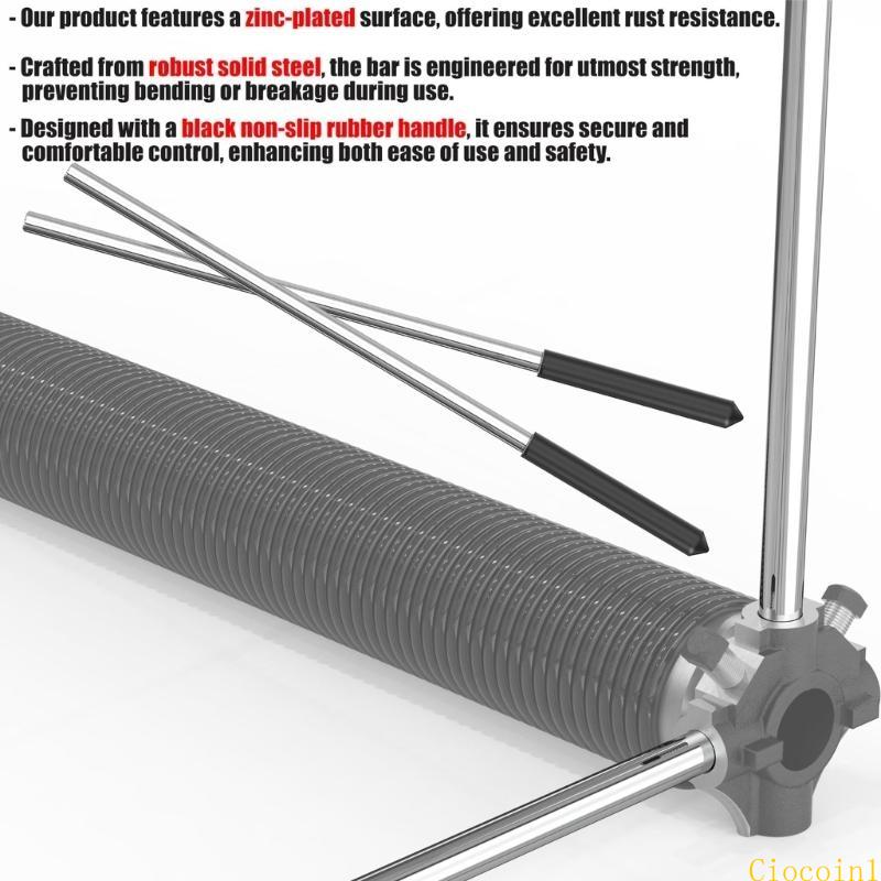 2Pcs Heavy Duty Garage Door To - Heavy Equipment Garage reseña y precio
