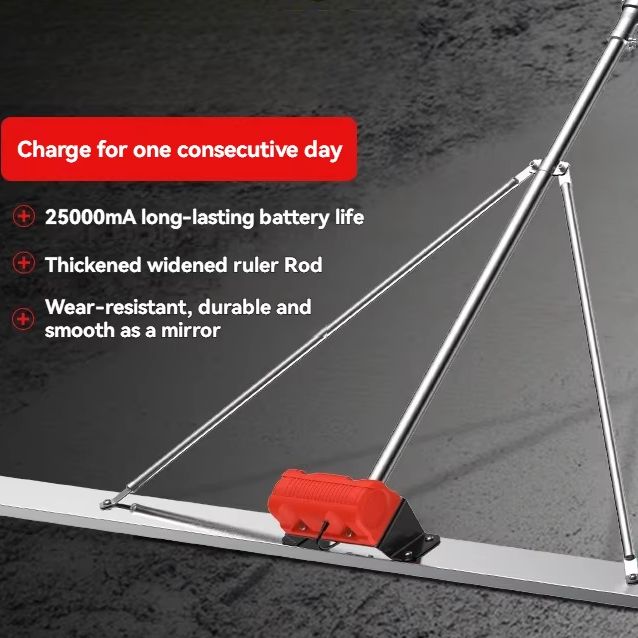 Electric Concrete Polisher lev - Concrete Screed Vibrator reseña y precio