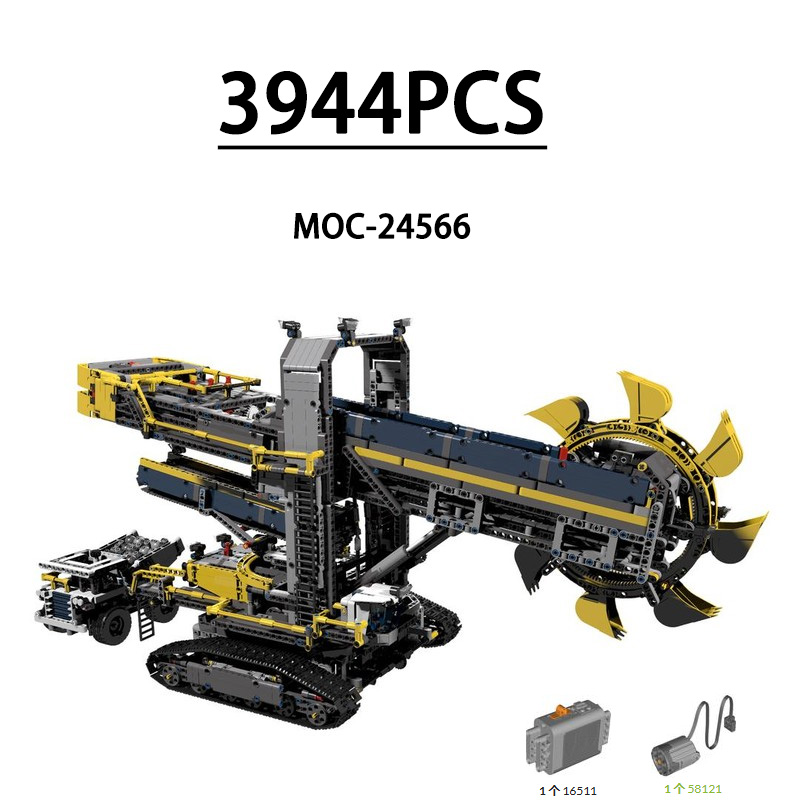 MOC-24566 New 42055 Slick Buck - Heavy Equipment Lego reseña y precio