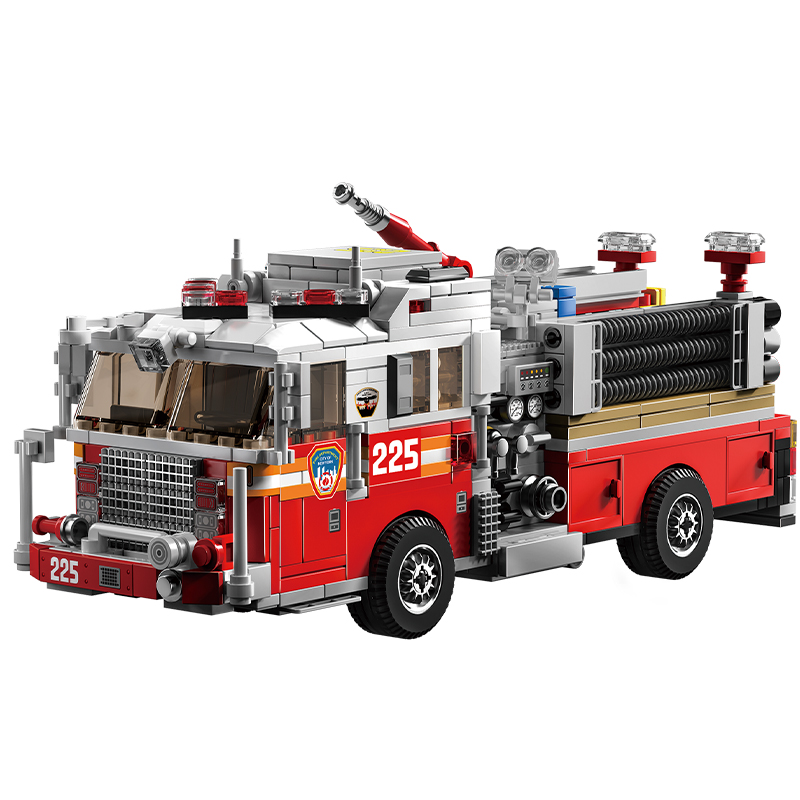 Le Yi 31070 American-style fir - Heavy Equipment Lego reseña y precio