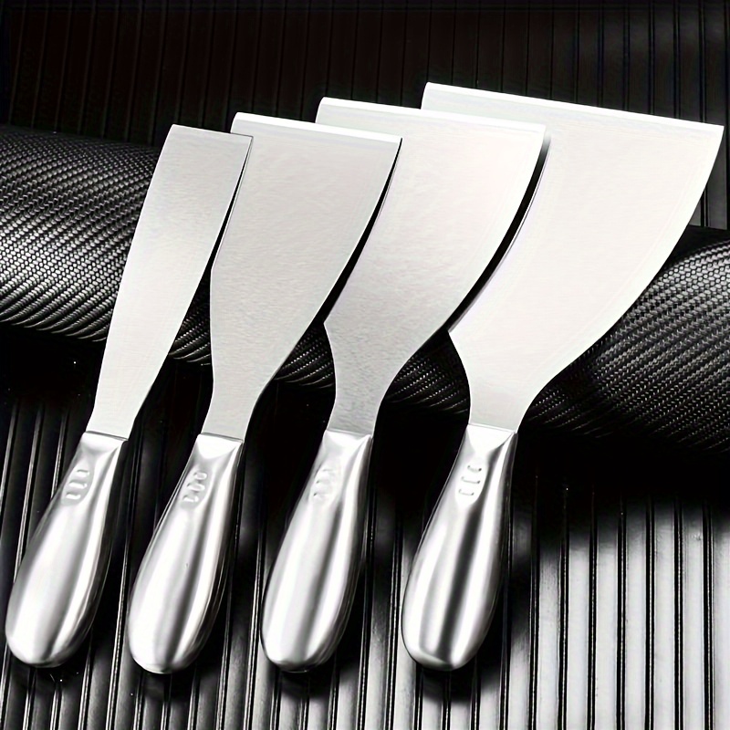 ‌3pc Stainless Steel Scraper S - Heavy Equipment Blade reseña y precio