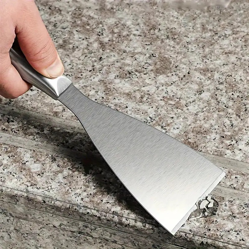 ‌3pc Stainless Steel Scraper S - Heavy Equipment Blade reseña y precio
