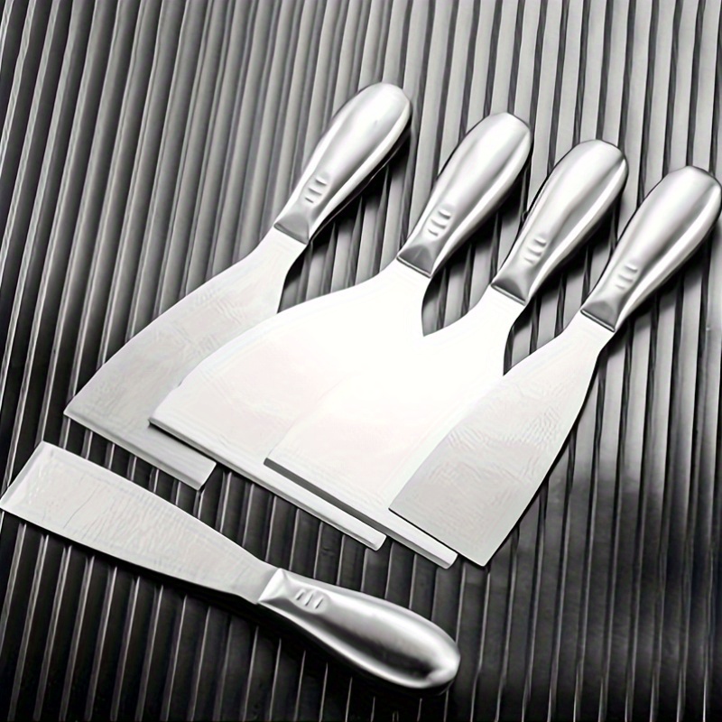 ‌3pc Stainless Steel Scraper S - Heavy Equipment Blade reseña y precio