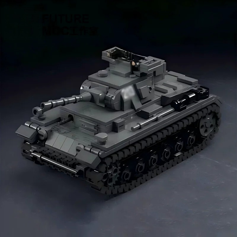 MOC WW2 F-type Heavy Tank War  - Heavy Equipment Lego reseña y precio