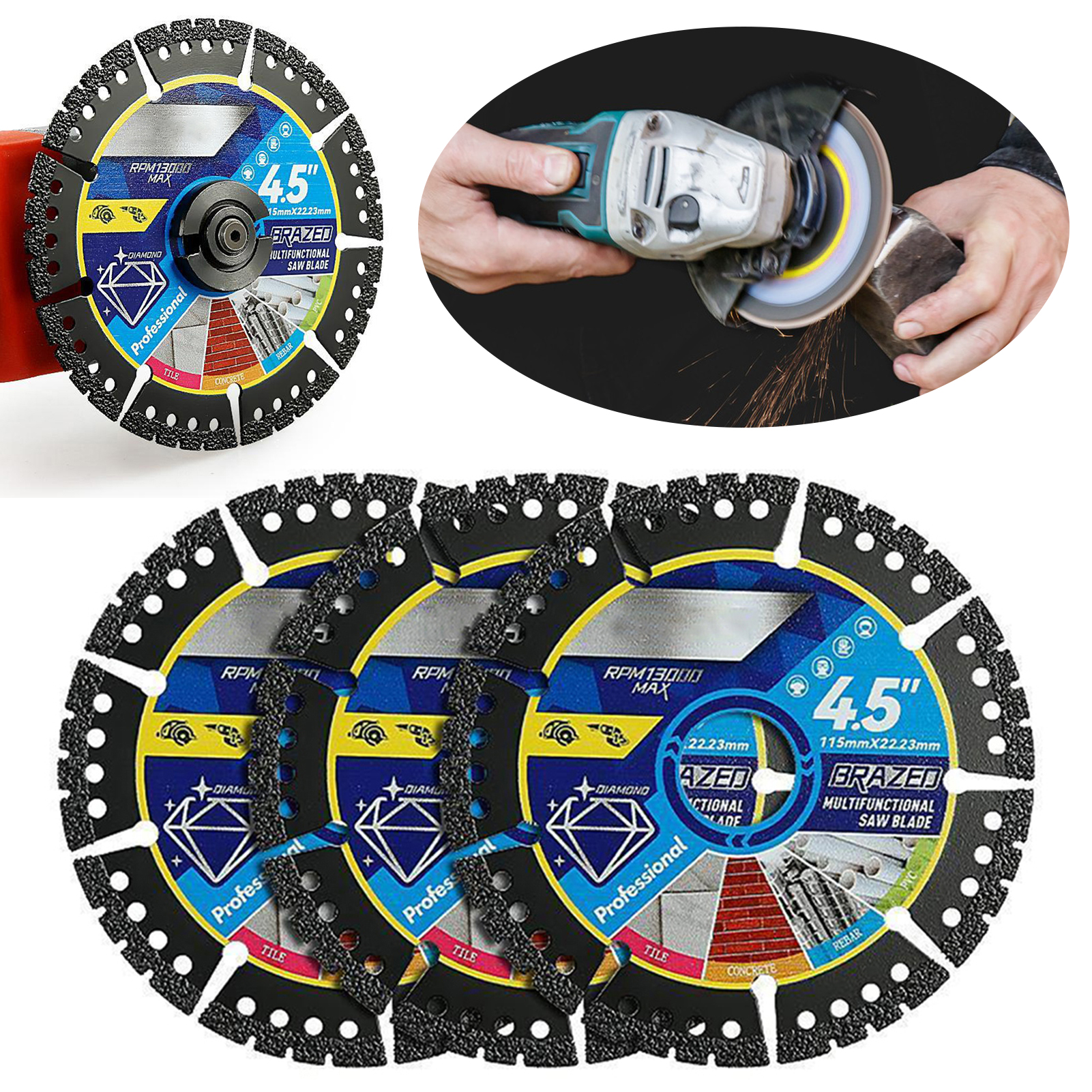 Angle Grinder Saw Blade Metal  - Heavy Equipment Blade reseña y precio