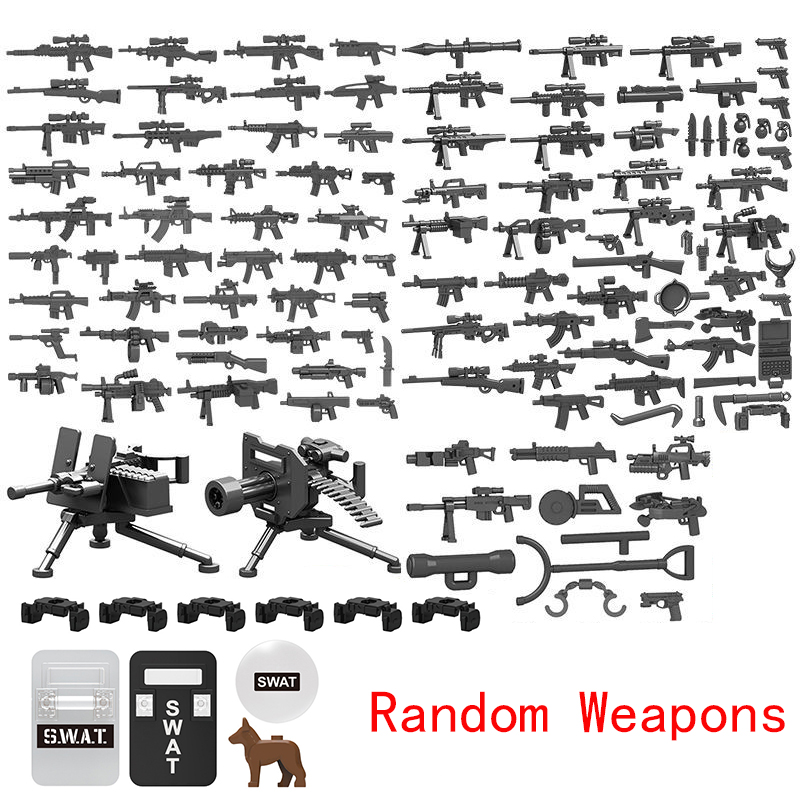 Army Soldier Police SWAT Milit - Heavy Equipment Lego reseña y precio