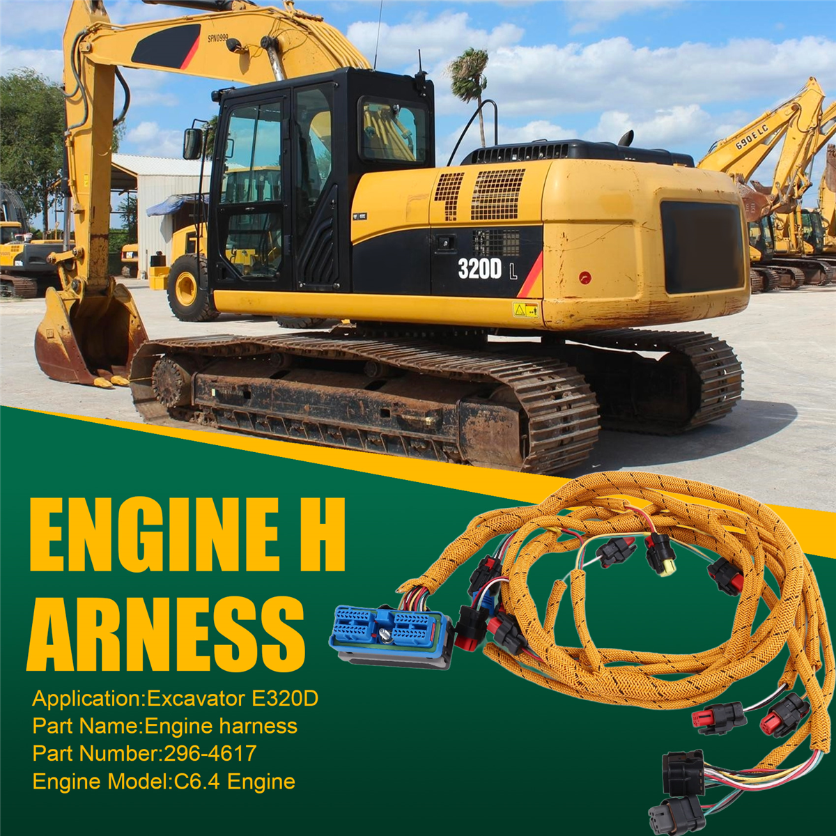 L33A_2964617 Excavator Engine  - Heavy Equipment Caterpillar reseña y precio