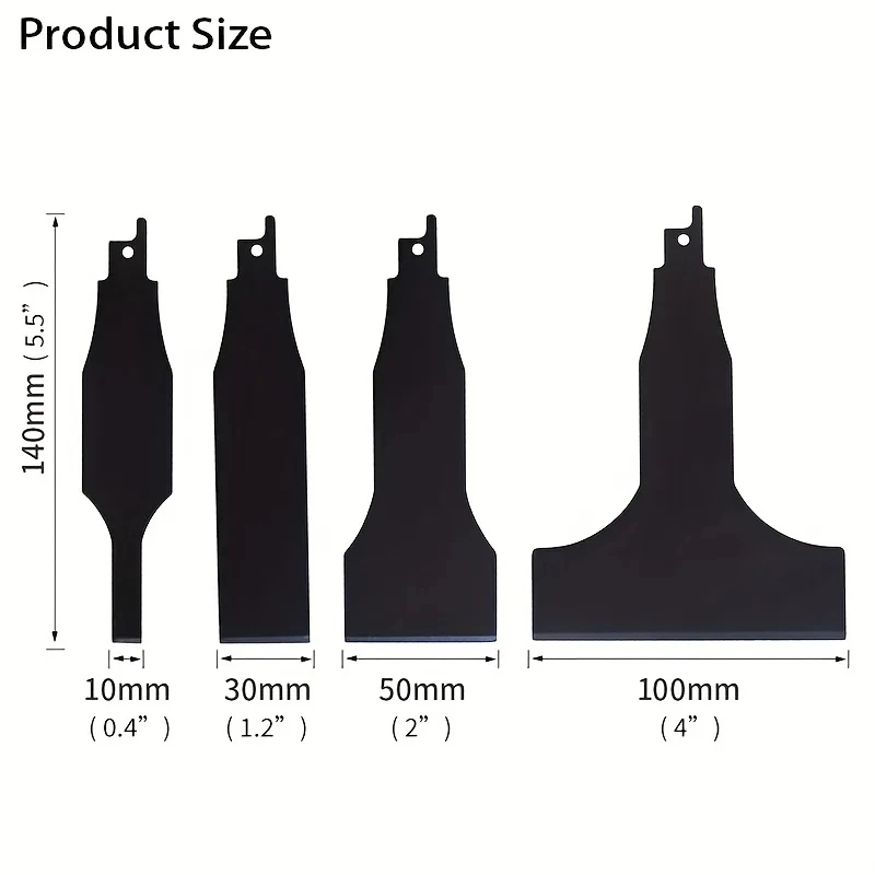 Multi-size 4PCS Reciprocating  - Heavy Equipment Blade reseña y precio